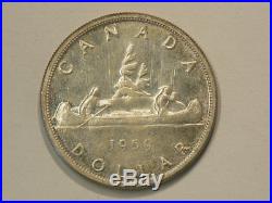 Canada 1959 Silver $1 Dollars Roll of 20 Uncirculated Coins #G8481