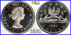 Canada, 1961 Elizabeth II Dollar. PCGS PL 67. 98,373 Mintage