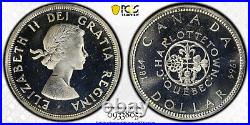 Canada, 1964 Elizabeth II Dollar. PCGS PL 67