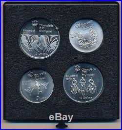 Canada 1976 Montreal Olympics Sterling Silver 28-Coin Set
