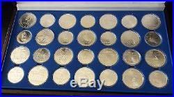 Canada 1976 Montreal Olympics Sterling Silver Uncirculated 28-Piece Set