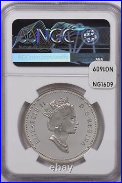 Canada 1990 1 Dollar Silver NGC Proof 69 Ultra Cameo Henry Kelsey Tercentenary N