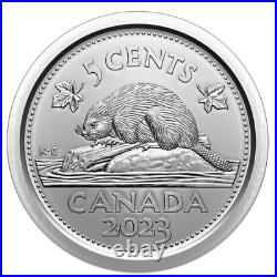 Canada $1 Dollar 7-coin set, King Charles III, Royal Cypher Coronation 2023