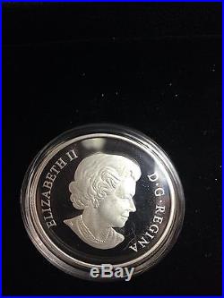 Canada 1 oz $15 Round Fine Silver Coin Lunar Zodiac Year of the Tiger (2010)