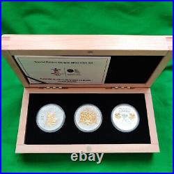 Canada 2009 Special Edition Olympic Silver 3-Coin Set Scarce