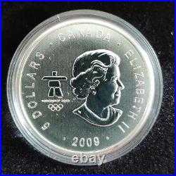 Canada 2009 Special Edition Olympic Silver 3-Coin Set Scarce