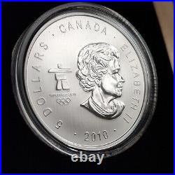 Canada 2009 Special Edition Olympic Silver 3-Coin Set Scarce