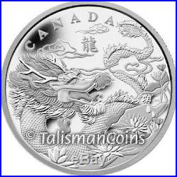 Canada 2012 Year of Dragon Chinese Zodiac $250 1 Kilogram Pure Silver Proof