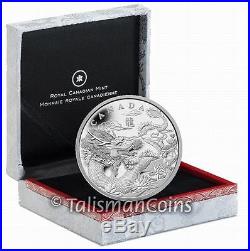 Canada 2012 Year of Dragon Chinese Zodiac $250 1 Kilogram Pure Silver Proof