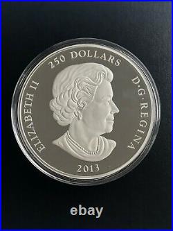 Canada 2013 1 Kilogram Pure Silver Coin $250 the Caribou RCM