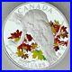Canada_2014_20_Cougar_in_Autumn_Maple_Tree_1_oz_Pure_Silver_Color_Proof_Coin_01_pm