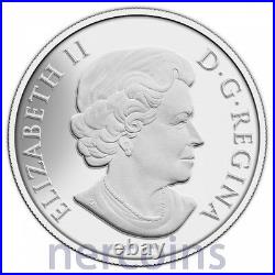 Canada 2014 Bald Eagle $100 1 Oz Pure Silver Matte Proof Coin Perfect