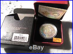 Canada 2014 Interconnections Sea-The Orca $20 Hologram Rare Silver Coin