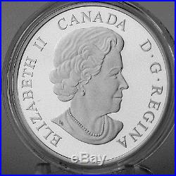 Canada 2015 $20 Lake Michigan 1 oz. Pure Silver Uncirculated Color Proof Coin