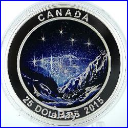 Canada 2015 $25 Eternal Pursuit Pure Silver Glow-in-the-Dark Color Proof Coin #4