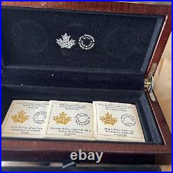 Canada 2016 $10 Reflection of Wildlife 3 Fine Silver Coin Set with Box and COA Canada 2016 $10 Reflection of Wildlife 3 Fine Silver Coin Set with Box and COA