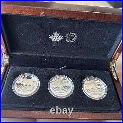 Canada 2016 $10 Reflection of Wildlife 3 Fine Silver Coin Set with Box and COA Canada 2016 $10 Reflection of Wildlife 3 Fine Silver Coin Set with Box and COA