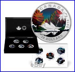 Canada 2016 5 X 20$ Geometry In Art Series 5-Coin Subscription Silver Coin