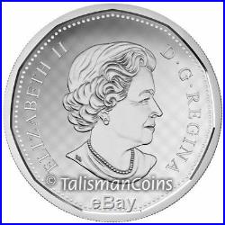 Canada 2016 Big Coins Series Loonie Color $1 5 Oz Pure Silver Dollar Proof + OGP