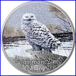 Canada 2016 Iconic Canadian Animals #9 Arctic Snowy Owl $20 Pure Silver Proof