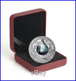 Canada 2016, Mother Earth, 3D Water Droplet, $20 Silver