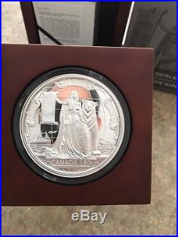 Canada 2017 1867 Confederation Medal Re-strike 10 oz. Pure Silver Medal