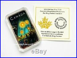 Canada 2019 20$ Shag Harbour UFO Incident #2 Glow Dark 1oz Silver Coin IN STOCK