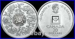 Canada 2020'Sparkle of the Heart' Proof $20 Silver Coin Fine with Diamond