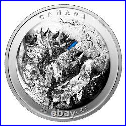 Canada 2021 50$ Canadian Rockies LAKE LOUISE Pure Silver EHR Coin Candian Mint