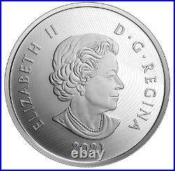 Canada 2021 50$ Canadian Rockies LAKE LOUISE Pure Silver EHR Coin Candian Mint