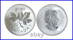 Canada 2022 1 Cent Fine Silver 9999 Coin 10th Anniversary of the Penny Farewell