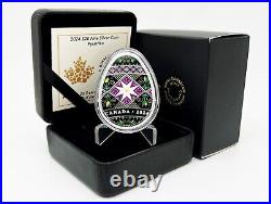 Canada 2024 20$ Traditional Ukrainian Pysanka Egg 1 oz Silver Coin SOLD OUT RCM