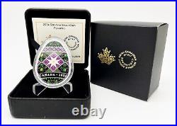Canada 2024 20$ Traditional Ukrainian Pysanka Egg 1 oz Silver Coin SOLD OUT RCM
