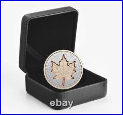 Canada 20 Dollars 2022 Maple Leaf Super Incuse Roségold 1 oz 9999 silver coin