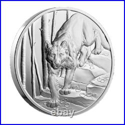 Canada $20 Pure Silver Coin, Ultra High Relief, Great Hunters COUGAR, 2024