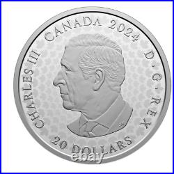Canada $20 Pure Silver Coin, Ultra High Relief, Great Hunters COUGAR, 2024