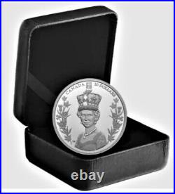 Canada $20 Silver Coin, Queen Elizabeth Sense of Duty, 2022