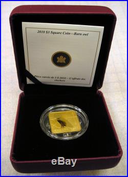 Canada 24-Karat Gold Plated Silver Proofs Wildlife Conservation Series 4-Coins