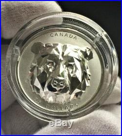 Canada $25 MULTIFACETED ANIMAL HEADs 3 COINS SUBSCRIPTION PURE SILVER