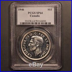 Canada Dollar 1946 Silver PCGS SP64 SPECIMEN