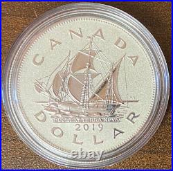 Canada Fine Silver One Dollar 2019 Piedfort Rcm Heritage The Matthew