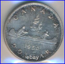 Canada George VI Silver Dollar 1950 Arnprior ICCS MS64