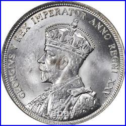Canada George V 1935 1 Dollar Silver Coin Gem Uncirculated, Certified Pcgs Ms65