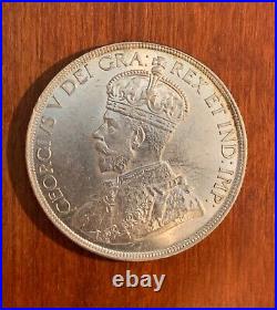 Canada King George V 1936 1 Silver Dollar Coin, Choice Uncirculated Canada King George V 1936 1 Silver Dollar Coin, Choice Uncirculated