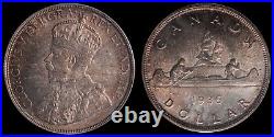Canada. King George V 1936 Silver Dollar PCGS MS-65. KM-31 Canada. King George V 1936 Silver Dollar PCGS MS-65. KM-31
