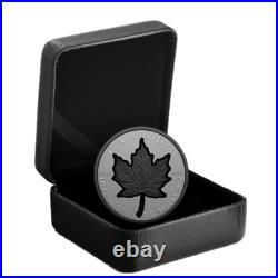 Canada RHODIUM $20 Dollars Super Incuse Silver 99.99% Maple Leaf Coin, 2023