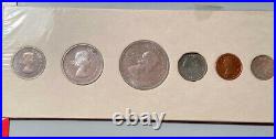Canada Silver 1955 Mint 6 Piece Proof PL Set Unc Better date GEMS Proof Like