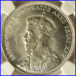 Canada Silver 1 Dollar 1935 Ngc Ms 65 Unc