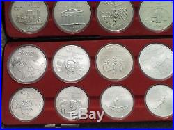 Canada Silver Coins Montreal Olympics 1973-1976 Set of 28 Uncirculated