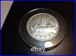 Canada Silver Dollar Boxed Bu Uncirculated Lot(13)1952-1967 Bradford